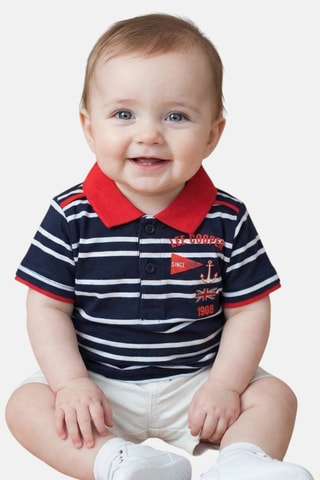 Polo y short - Lee Cooper - Azul