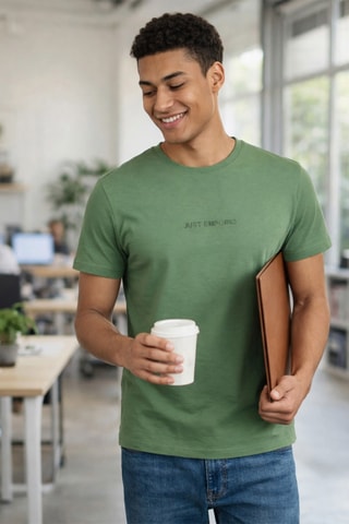 Camiseta - Lee Cooper - Verde