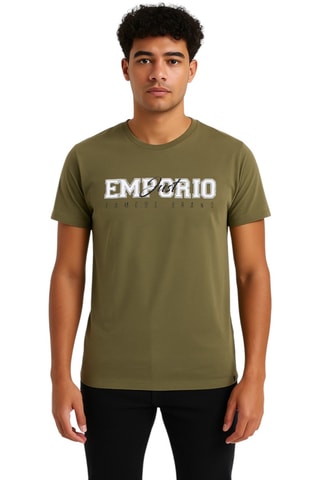 Camiseta - Lee Cooper - Caqui