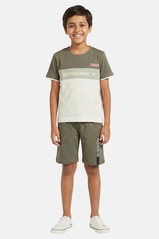 Camiseta y short - Lee Cooper - Verde