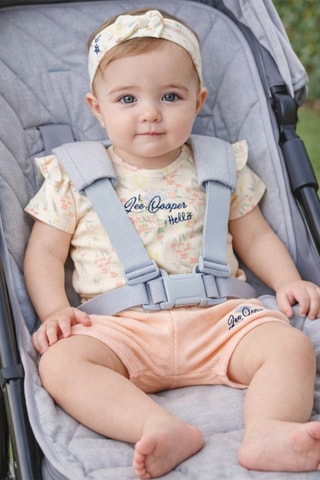 Conjunto de 3 piezas - Lee Cooper - Blanco y naranja