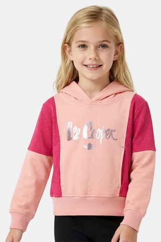 Sudadera con capucha - Lee Cooper - Rosa