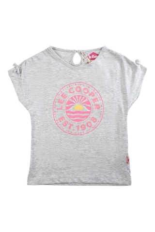 Camiseta - Lee Cooper - Gris