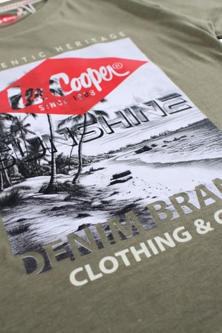 Camiseta - Lee Cooper - Verde