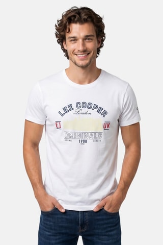 Camiseta - Lee Cooper - Blanco