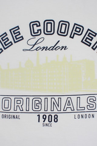 Camiseta - Lee Cooper - Blanco