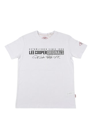 Camiseta - Lee Cooper - Blanco