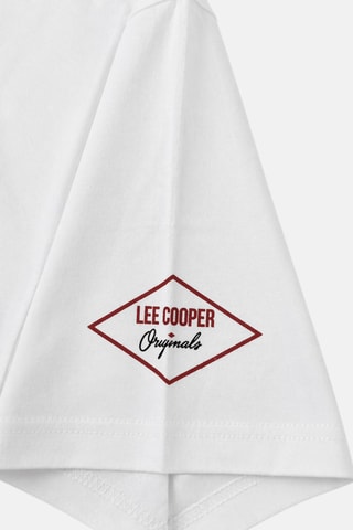 Camiseta - Lee Cooper - Blanco