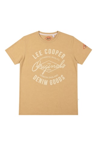 Camiseta - Lee Cooper - Beige