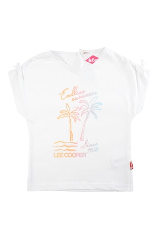 Camiseta - Lee Cooper - Blanco