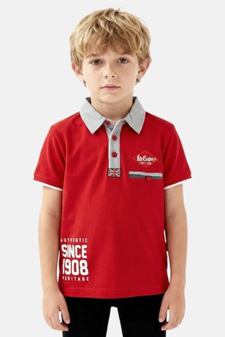 Polo - Lee Cooper - Rojo
