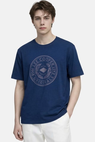 Camiseta - Lee Cooper - Azul marino