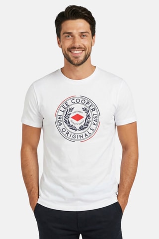 T-shirt - Lee Cooper - Wit