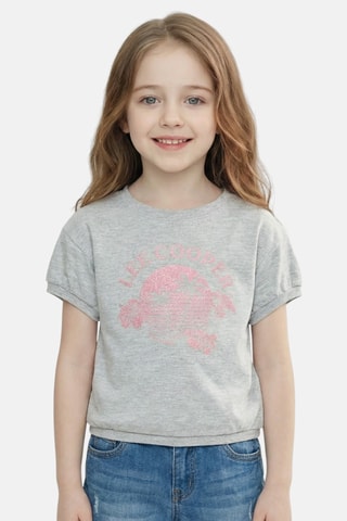 Camiseta - Lee Cooper - Gris