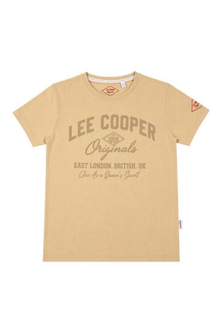 Camiseta - Lee Cooper - Beige