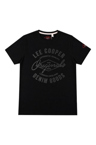 Camiseta - Lee Cooper - Negro