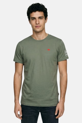 Camiseta - Lee Cooper - Caqui