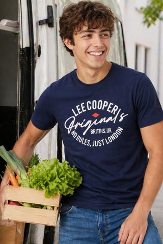 Camiseta - Lee Cooper - Azul