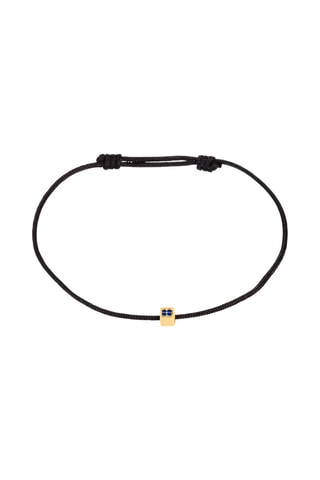 Armband Geelgoud en Saffieren