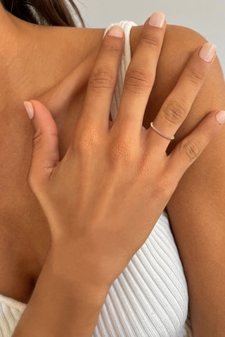 Anillo - Oro amarillo y zafiros