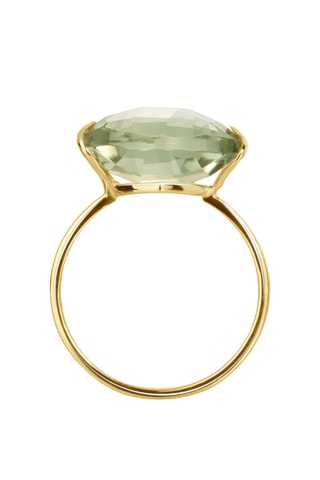 Anillo - Oro amarillo y amatista