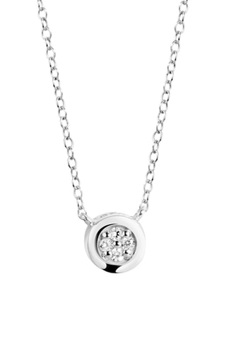 Ketting - Witgoud en Diamanten
