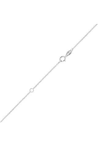 Ketting - Witgoud en Diamanten