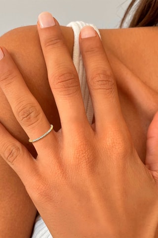 Ring - Geelgoud en Diamanten