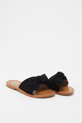 Mules em nobuck Westchester - Preto