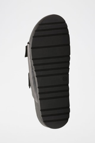 Mules em couro Aishani - Preto