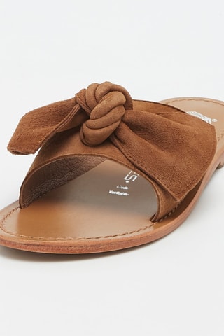 Mules em nobuck - Camel