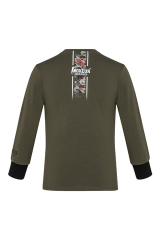 T-shirt - Kaki - Groen