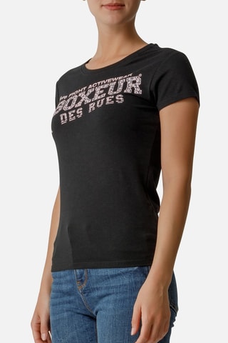 T-shirt - Zwart - Zwart