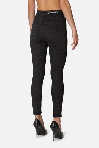 Broek Hoge Taille - Zwart - Zwart