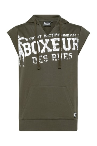 Sweater met Capuchon - Kaki - Groen