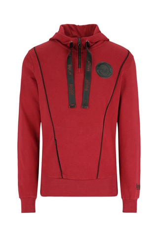 Sweater met Capuchon - Bordeauxrood - Bordeauxrood