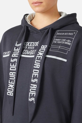 Sweater met Capuchon - Antraciet - Antraciet