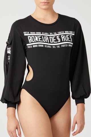 Bodysuit   Zwart - Zwart
