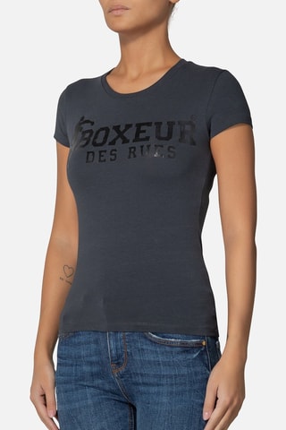 T-shirt - Antraciet - Antraciet