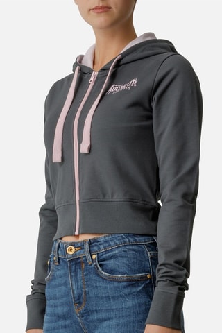 Sweater met Capuchon - Antraciet - Antraciet