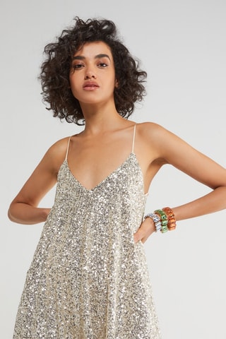 Robe patineuse - Beige
