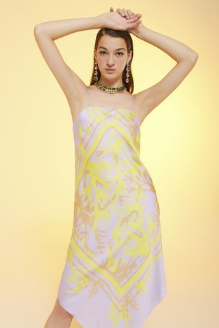 Robe midi - Violet