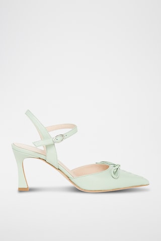 Escarpins en cuir - Vert clair