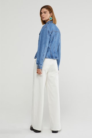 Veste en jean - Multicolore