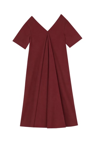 Robe trapèze - Rouge