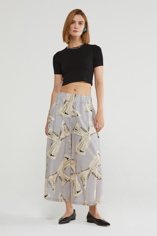 Crop Top - Zwart