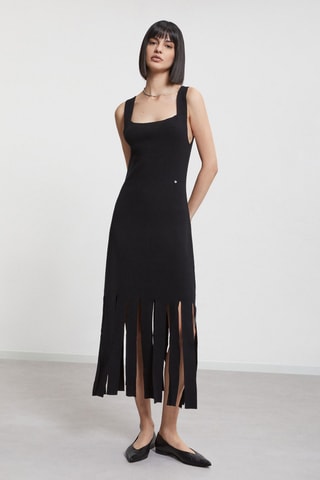 Robe midi - Noir