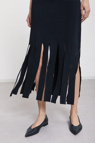 Robe midi - Noir