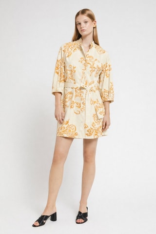 Robe chemise - Beige