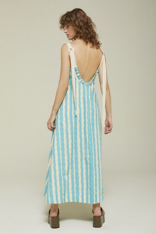 Robe longue - Turquoise